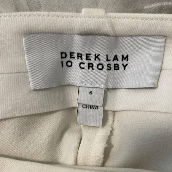 Classic off-white Derek Lam 10 Crosby pants. Worn once - Picture 3 of 4